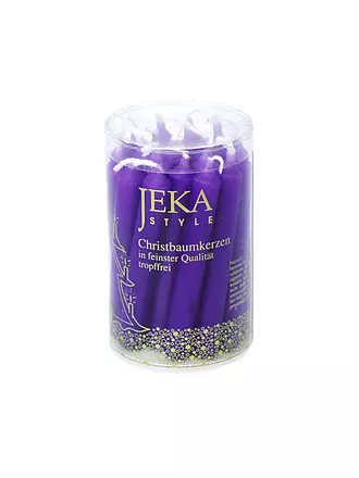 JEKA | Baumkerzen 20er Dose Violett | 